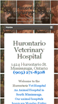 Mobile Screenshot of hurontariovet.ca